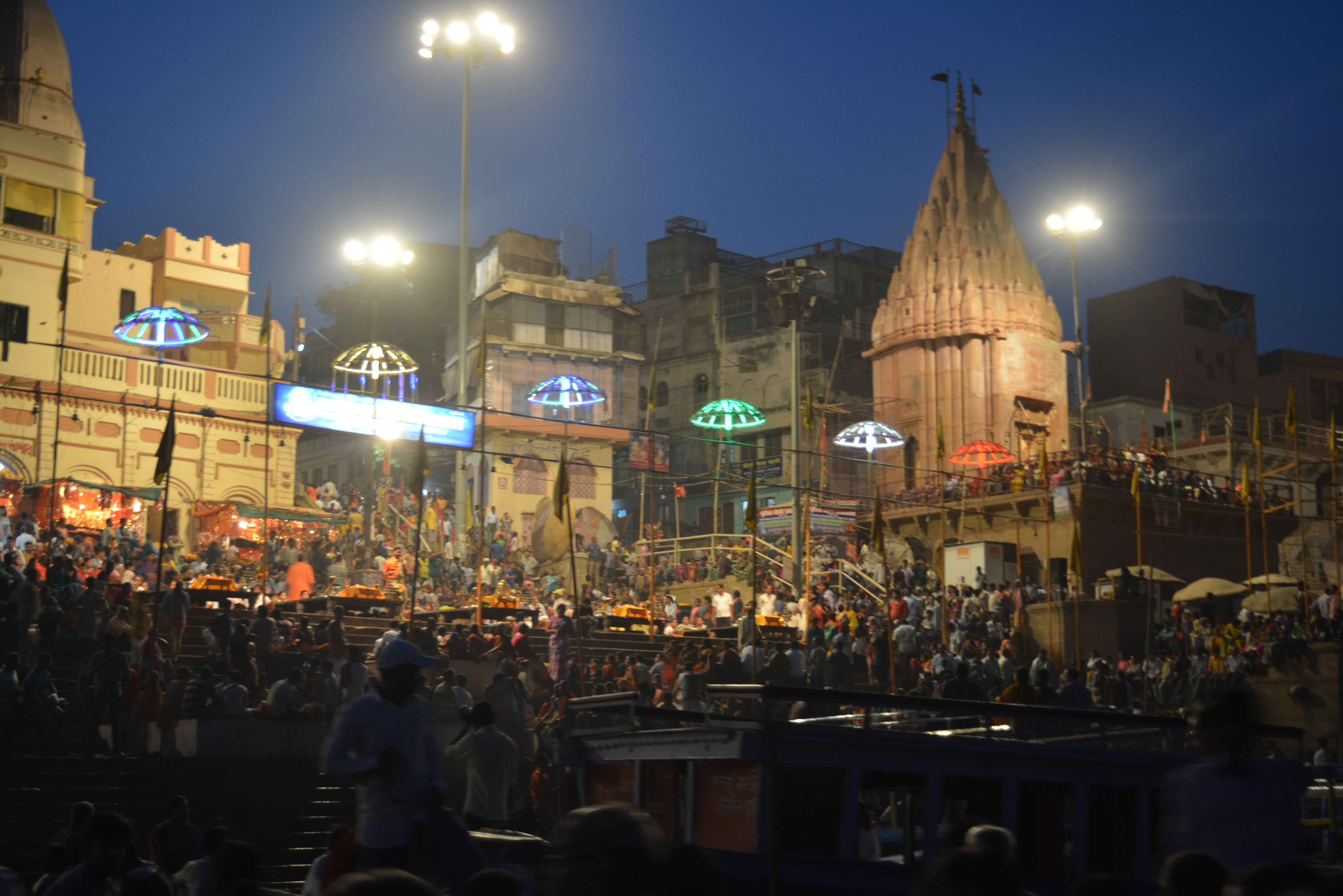 Varanasi Ghats Panorama