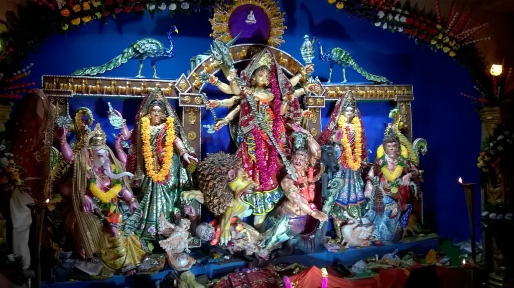 Durga Puja Pandal in Varanasi