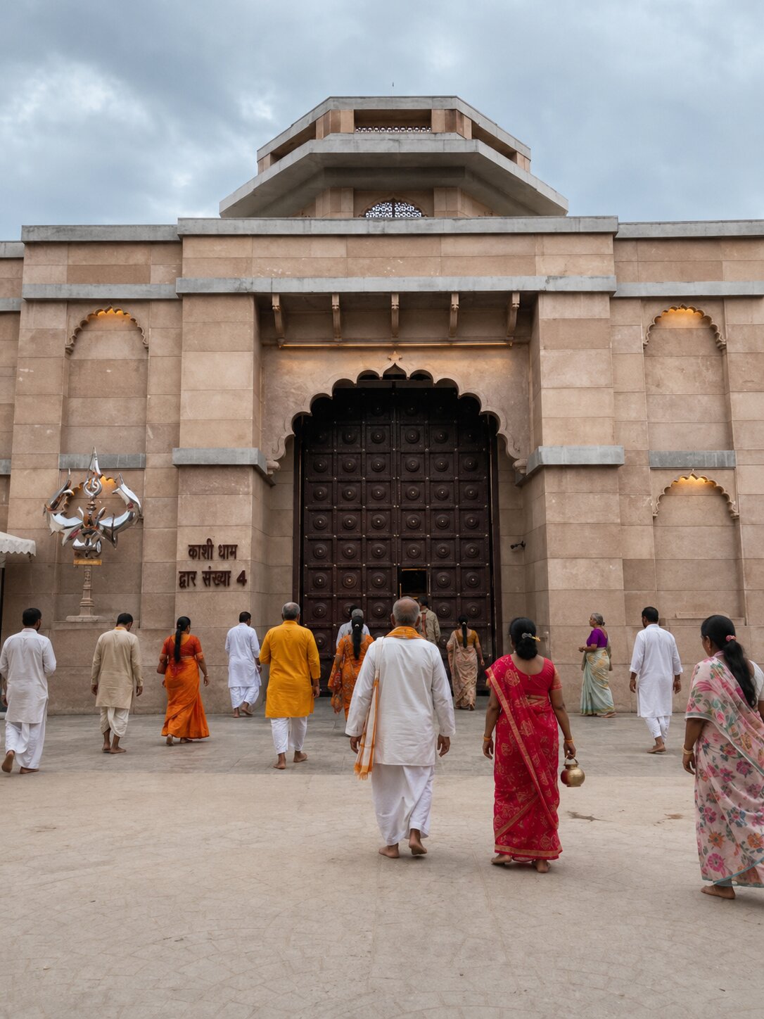 Kashi Vishwanath Dham Corridor Grand Pathway View