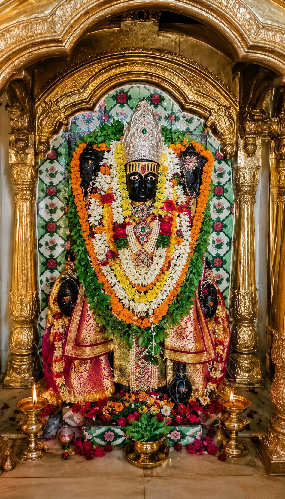 Ancient Vishnu temple in Varanasi