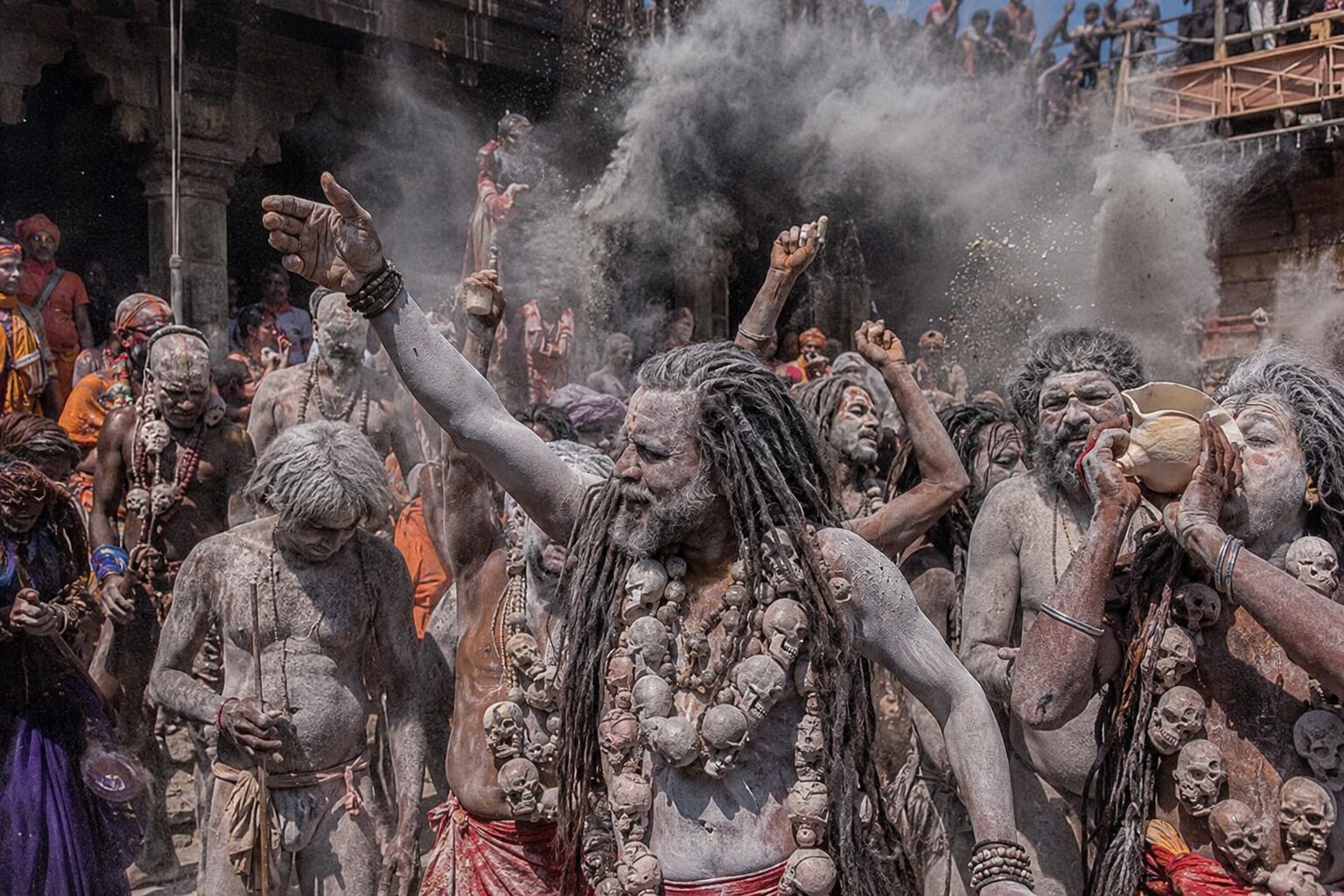 Masan Holi at Manikarnika Ghat